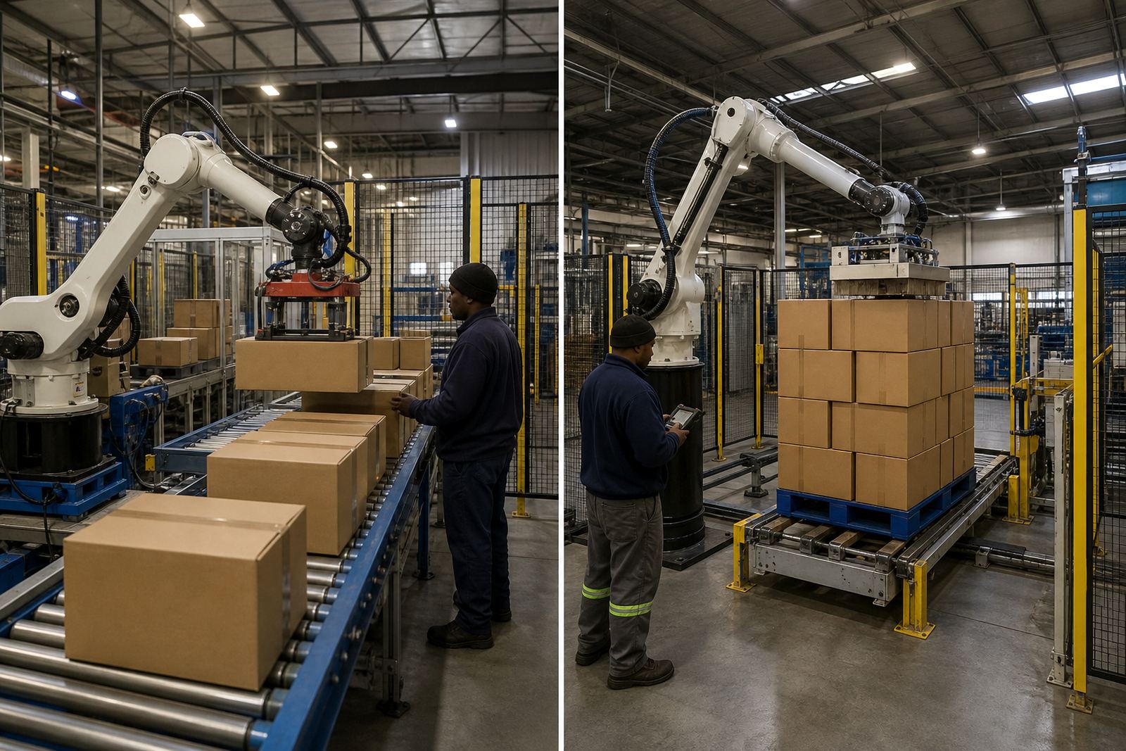 Packing Vs Palletising