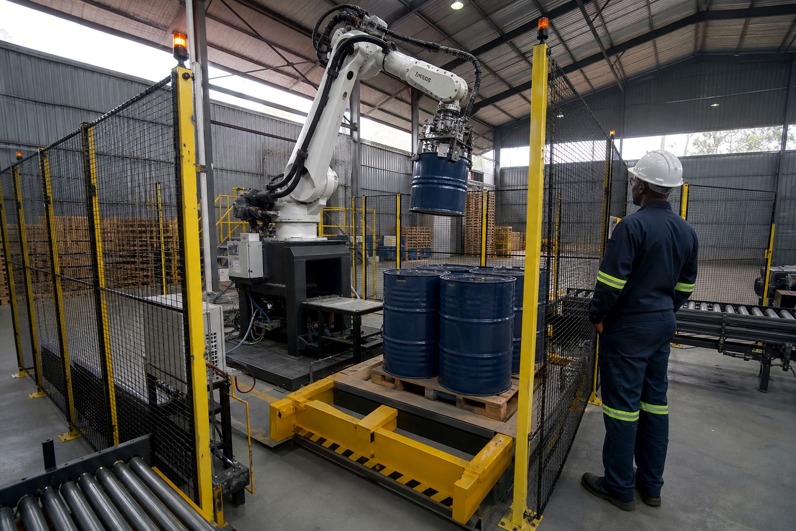 Drum Palletiser Cell