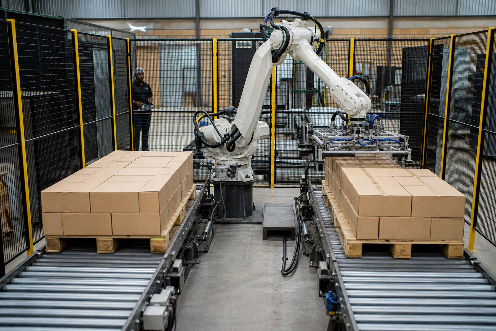 Dual Line Palletiser
